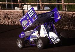 Kaleb Johnson Drives Forward During Double Duty at Knoxville Raceway