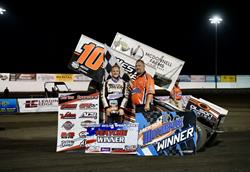 Bogucki and Rosenboom Triumphant at Jackson Motorplex During Joel Pingeon Trucking 410 Shootout Presented by C & B Operations