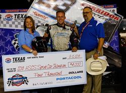 Seth Bergman Does It Again With Lucas Oil ASCS At Texas Motor Speedway