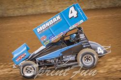 Parker Price-Miller Storms To a Top-5 With the World of Outlaws at ‘The Burg’