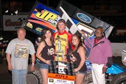 Dover Picks Up Ninth Victory of the Season on Sunday at Huset’s Speedway