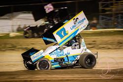 White Produces Pair of Top 10s During Debut at I-96 Speedway