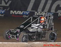 Johnson Enjoys His Inaugural Chili Bowl Driving for Cole Wood Racing