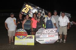 Fred Mattox Breaks Through With ASCS Red River At Creek County Speedway