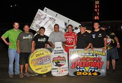 Christopher Bell Dominates Lucas Oil ASCS at Creek County Speedway