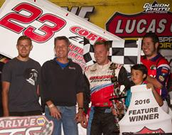 Seth Bergman Prevails With Lucas Oil ASCS At Cocopah Speedway