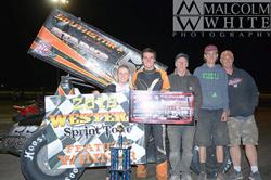 Starks Captures Western Sprint Tour Season Finale and Championship