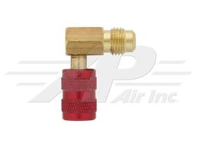R12 90 Degree Adapter, 1/4" Male Flare x 3/16" Female Flare