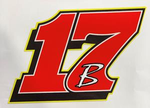17B Decal - Red or Black