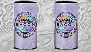Better With Bacon Slim Coozie