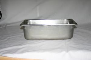 stainless Steel 1/3 pan 4" Deep