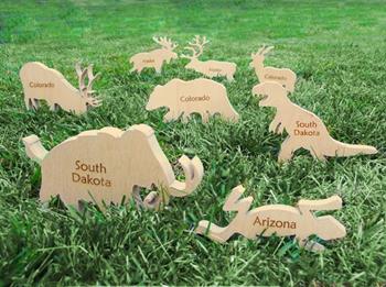 Wooden Animals