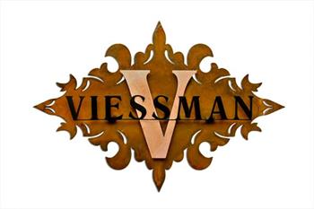 Layered Monogram Scroll Sign