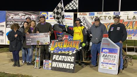 Wesley Smith Claims Night One of the POWRi WAR LOS Non-Wing Nationals