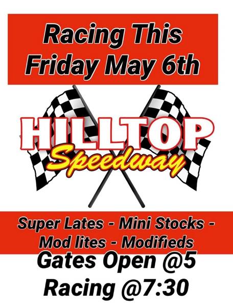 Just added for this Friday@ Hiiltop Speedway.