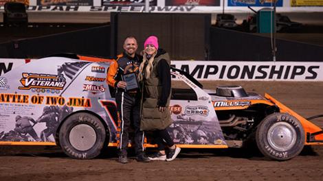 Mills ends streak of fifth place finishes with first IMCA.TV Winter Nationals win