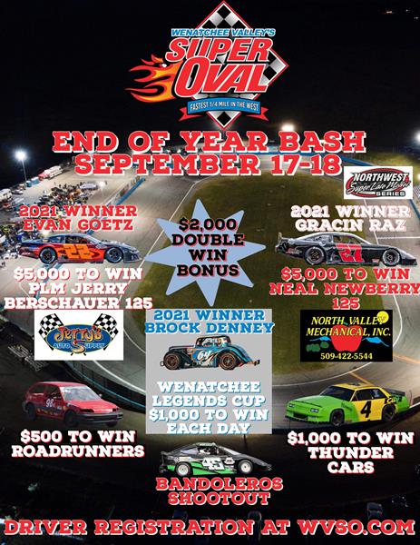 End of the Year Bash Schedule & More