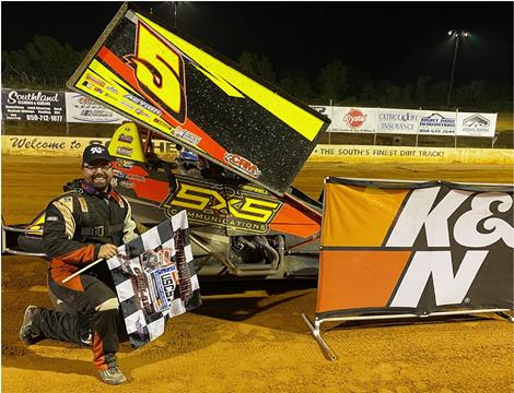 Hayden Campbell battles to career-first USCS victory at Southern Raceway