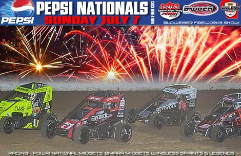 38TH ANNUAL PEPSI NATIONALS THIS SUNDAY AT ANGELL PARK