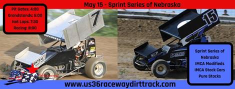 Sprint Series of Nebraska to Make First Appearance at US 36 Raceway, $1,000 to Win IMCA Modifieds Added