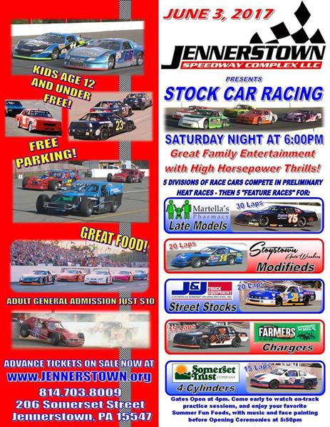 First Time Winners Are Prevalent at Jennerstown Speedway in 2017 Published: May 31, 2017