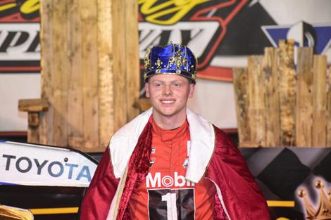 Cannon McIntosh Claims ‘King of Coles’ with POWRi National Midgets and Xtreme