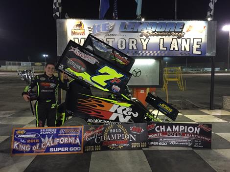K&N’s Jake Andreotti Crowned 2015 Super 600 Micro Sprint Class King Of California