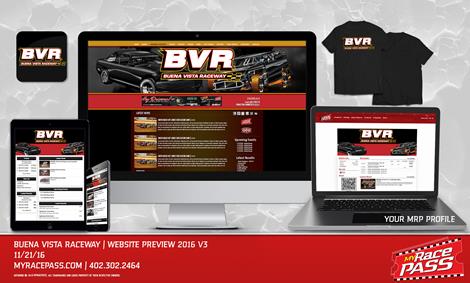 MyRacePass Develops Pro Platinum Website for Buena Vista Raceway