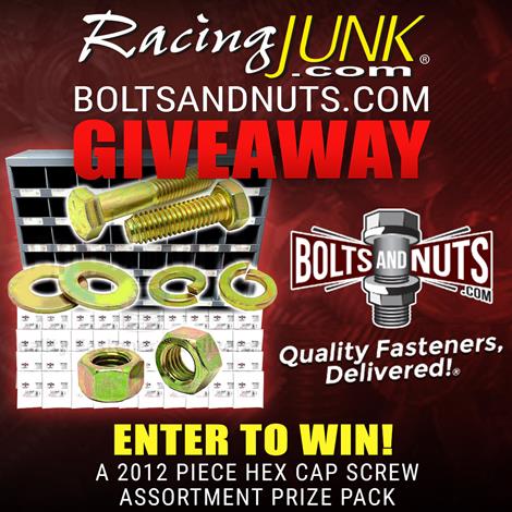RacingJunk.com & BoltsandNuts.com team up for a Giveaway