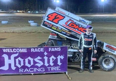 Dale Howard captured the win in the USCS Hoosier Speed Dash on Saturday night at Chatham Speedway