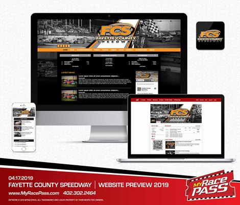 MyRacePass Creates New Track Website for Fayette County Speedway