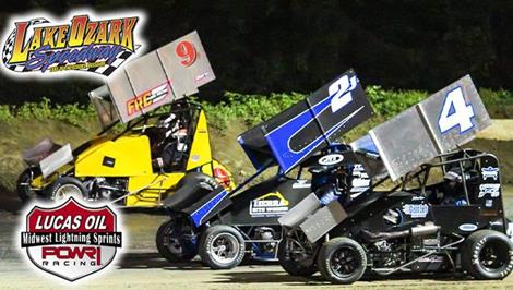 Rain Soaks I-35 Speedway for POWRi Midwest Lightning Sprints, Lake Ozark Date Next