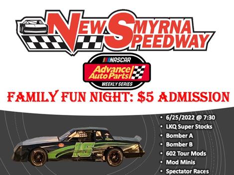 Family Fun Night & Spectator Racing Returns This Saturday