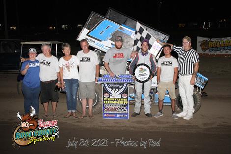 Steven Richardson Tops the Field for Night One of Bullring Nationals with United Rebel Sprint Series