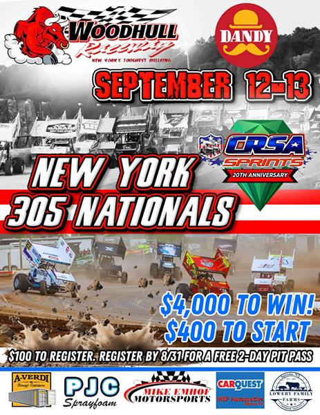 New York 305 Nationals Set to Return Sept. 12-13. Registration, Format, Vitals