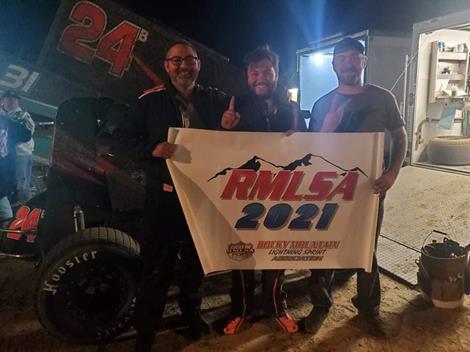 Johnny Boos Back to Winning Ways in POWRi RMLS Weekend Double-Header