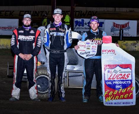 Marcham Captures Third Win on the Season