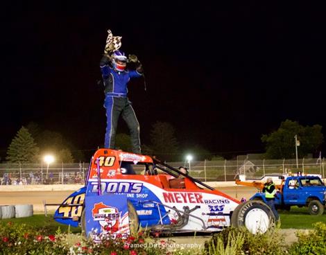Tim Cox Wins at Plymouth Sprintacular