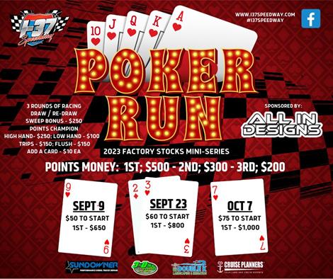 2023 Factory Stocks Poker Run