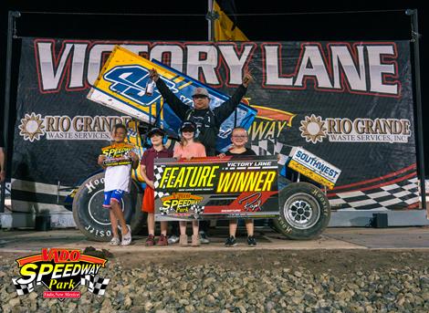 Mike Archuleta Gains Win with Jackson Compaction POWRi Vado 305 Sprints