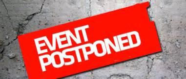 USCS events at Lavonia and Cherokee POSTPONED until September 25th & 26th