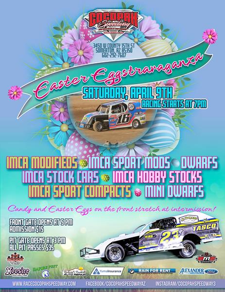 Easter Eggstravaganza sees five IMCA divisions at Cocopah