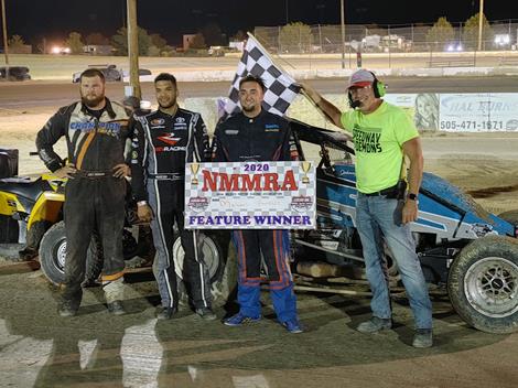 Michael Fanelli Secures Sandia’s Sprint Car Stampede Victory with POWRi NMMRA