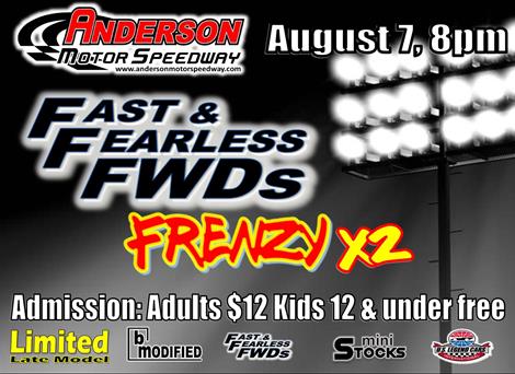 NEXT EVENT: FWD Frenzy x2 Friday August 7, 8pm