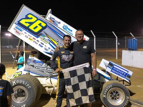 Hagar Produces First Victory of Season While Driving for Skinner