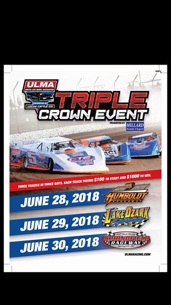 Thirsty Thursday Ulma Late Model Triple Crown + Weekly Racing this Thursday