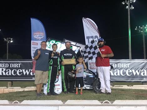 Pursley, Woods and Laplante Claim Lucas Oil NOW600 Series Wins During East/West Showdown Opener at Red Dirt Raceway