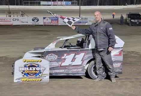 Jimmy Smith Wins Opening Night at Hilltop Speedway