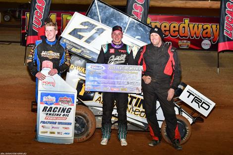 Christopher Bell Remains Winning in POWRi Micros at I-44 Riverside Speedway