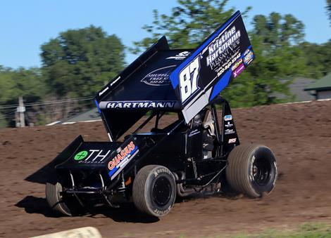 Hartmann brushes off Wilmot hard luck, preps for Outlaws doubleheader